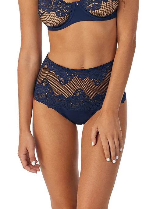 Le Mystere Lace Allure High Waist Thong – Top Drawer Lingerie