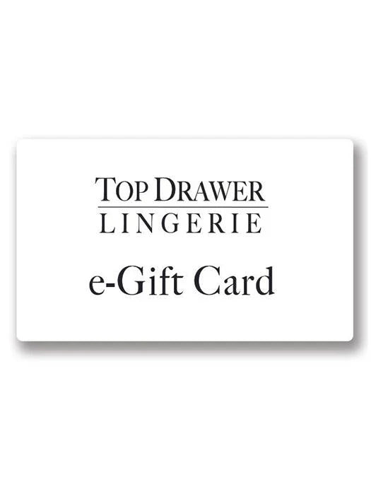 Top Drawer Lingerie e-Gift Card