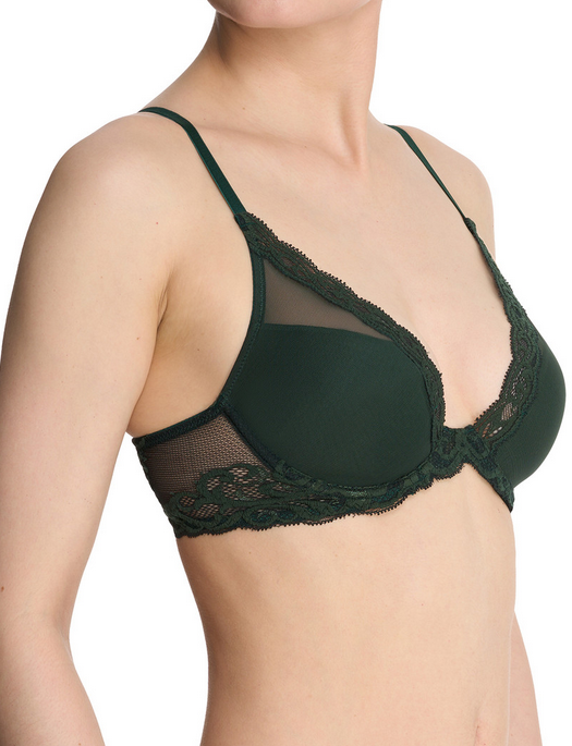 Natori Bra Feathers Contour Plunge Bra