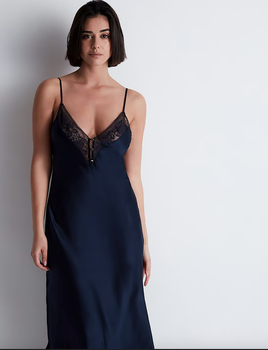 Aubade Midnight Whisper Long Gown