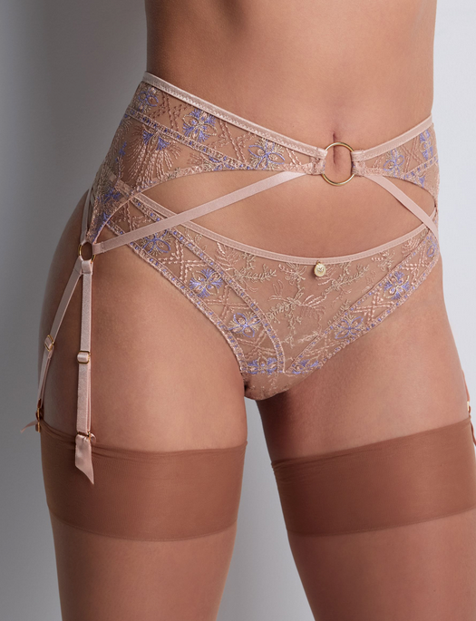 Aubade Sound of Heart Suspender Belt