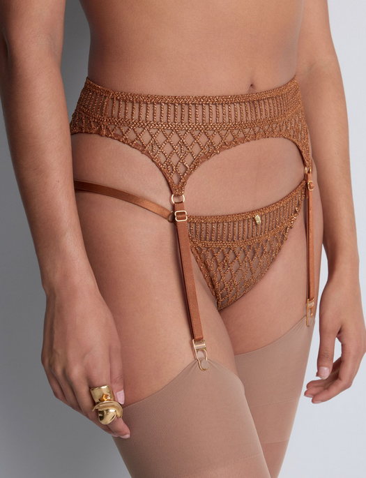 Aubade Stardust Dream Suspender Belt