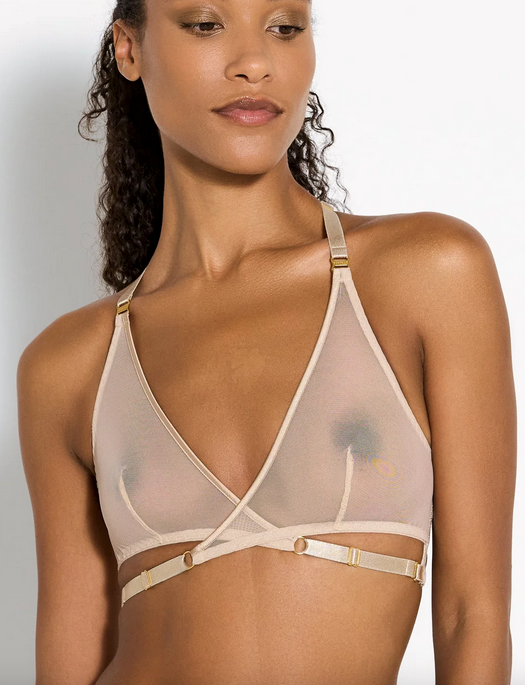 Bordelle Signature Mesh Wrap Bra