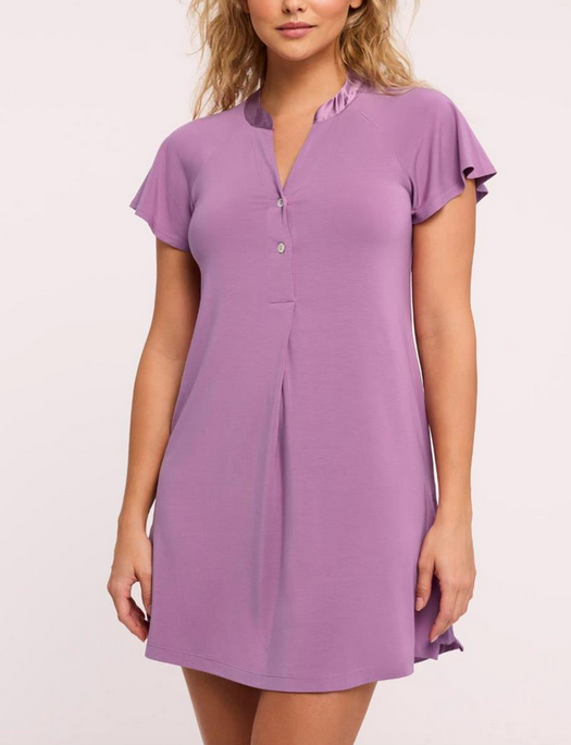 Fleur't Essentials Flutter Sleeve Nightshirt