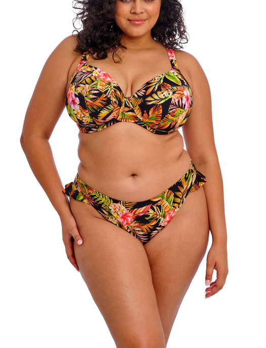 Elomi Swim Tiger Valley High Leg Bikini Brief