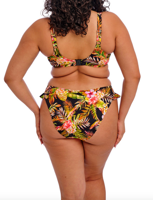 Elomi Swim Tiger Valley Plunge Bikini Top