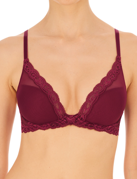 Natori Women's Feathers Contour Plunge Bra (Hyacinth/Violet Glow, 36D),  price tracker / tracking,  price history charts,  price  watches,  price drop alerts