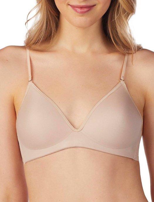 CALVIN KLEIN Perfectly Fit Lightly Lined Desert Nude T Shirt Bra Womens  32DD 36B