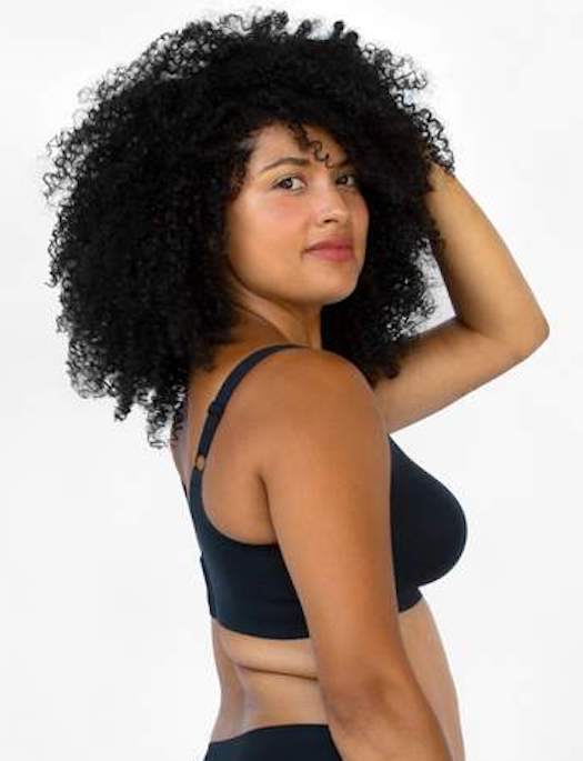 Evelyn & Bobbie Beyond Bra with Cutouts in Black