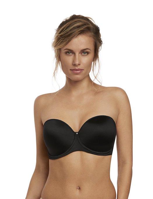 Fantasie Fusion Lace Padded Plunge Bra - Black  Bras Galore – Bras Galore  - Lingerie and Swimwear Specialist