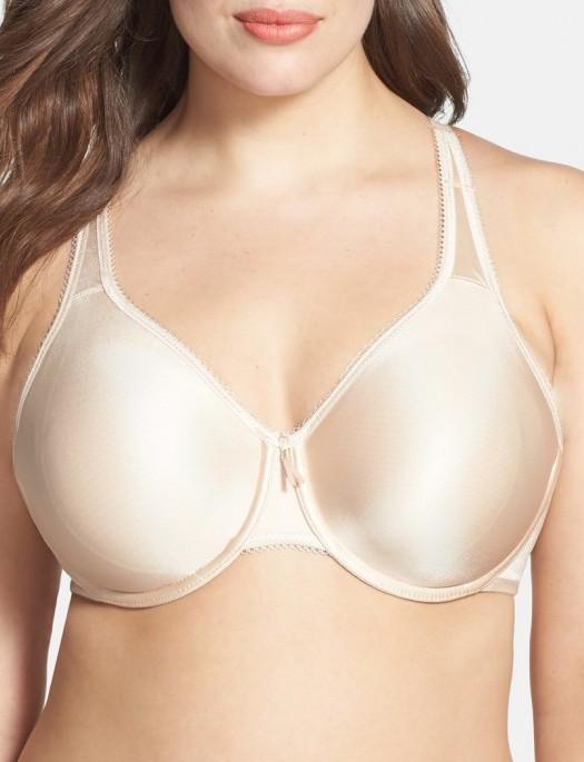 Wacoal Basic Beauty Full Figure Underwire Bra BRA - BASIC - MOLDED WACOAL NUDE 38C 