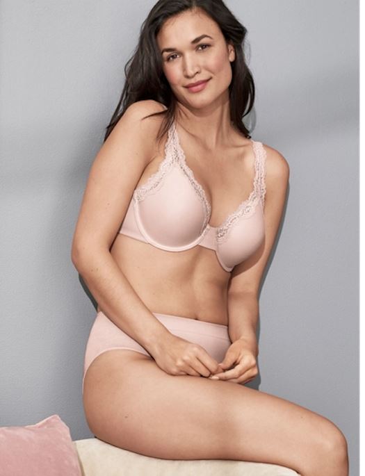 Wacoal Softly Styled Underwire Bra in at Branco